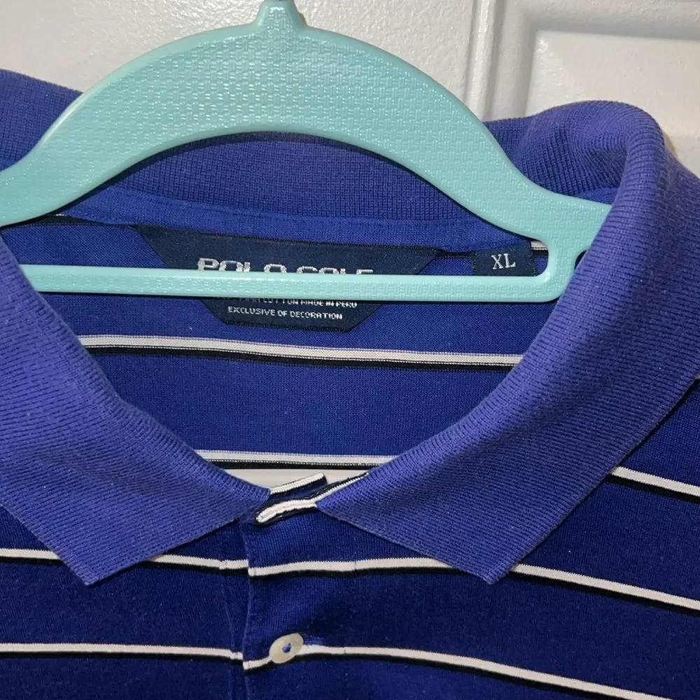Polo Ralph Lauren shirt blue white black